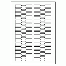 503 - Label Size 80mm x 15mm - 30 labels per sheet